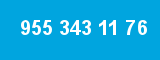 955 343 11 76 955 343 11 76